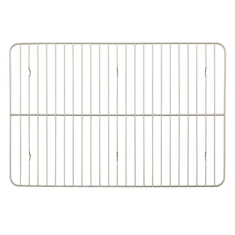 Rachael Ray Nonstick Bakeware Set without Grips, Nonstick Cookie Sheets / Baking Sheets and Cooling Rack - 2 Piece, Silver - Image 5